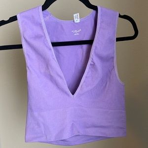 Urban Outfitters Purple Crop Top, Size L